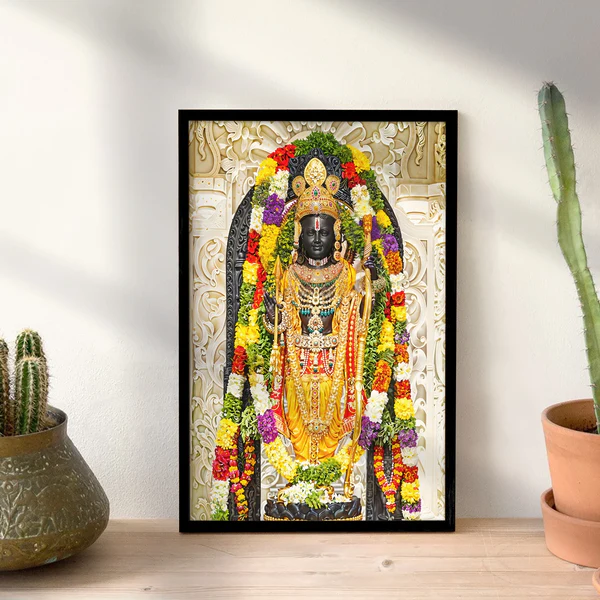 Lord Ramlala Idol at Ayodhya Mandir – 14 x 21 Inch